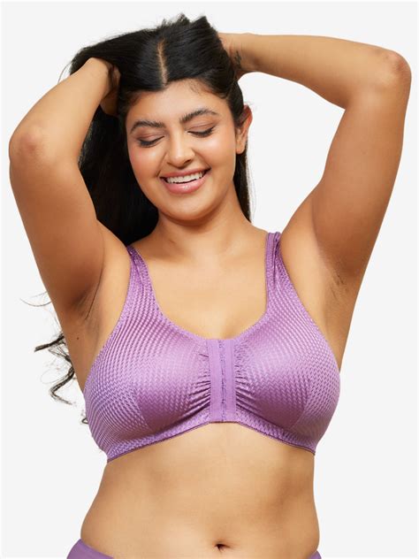The Marlene - Silky Front-Closure Comfort Bra – Leading Lady Inc.