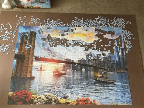 Our First 4000 Piece Puzzle Has Come To A Crawl Rjigsawpuzzles