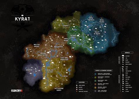 Take A Look At The Full Map Of Far Cry 4 Vg247