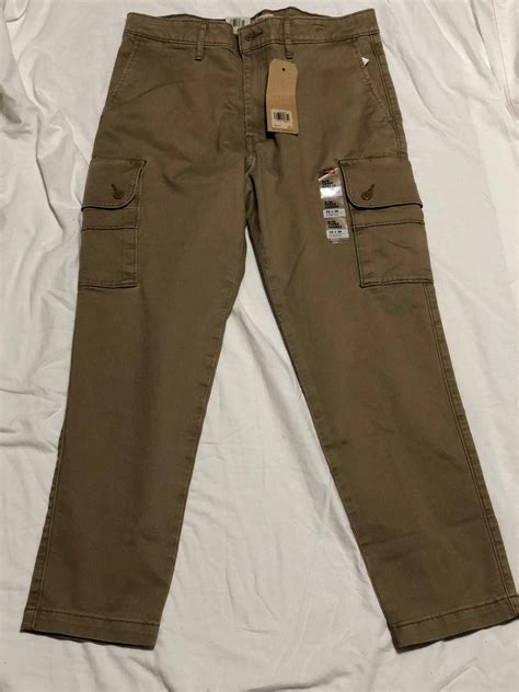Levis Brand New Khaki Levis Slim Tapered Cargo Pants Grailed