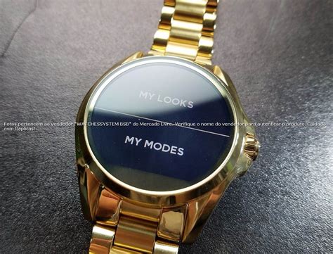 It is not recommended for high impact water sports. Michael Kors Digital Smartwatch Access Dourado/rose ...