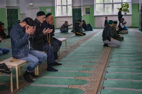 Muslims During Prayer Editorial Stock Photo Image Of Prayer 250527208