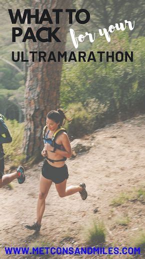 Essential Ultramarathon Gear And How To Pack It Metcons And Miles