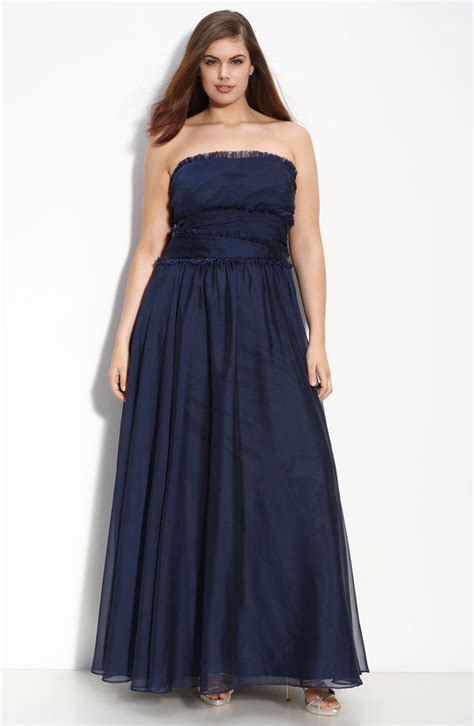 27 Navy Blue Evening Gown Plus Size Pictures