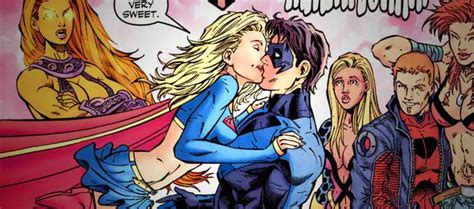 Hottest Comic Book Kisses You Have To See Dc Orgamesmic