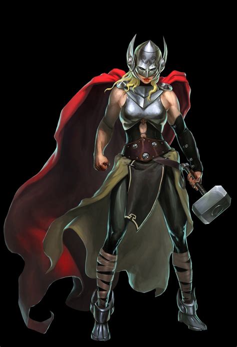 Thor Now A Woman Coming To Marvel Puzzle Quest Gamezebo