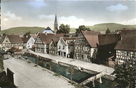 Don't miss the old church and many timber framed homes from the 18 and 19th centuries. Fuerth Odenwald An der Weschnitz Kat. Fuerth Nr. pw12851 ...