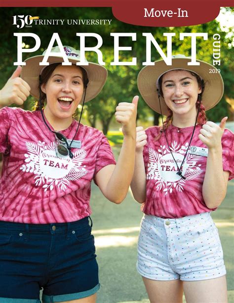 2019 Parent Guide Move In By Trinity University Issuu