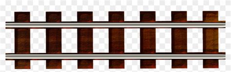 Wooden Train Track Clipart Train Tracks Png Free Transparent Png