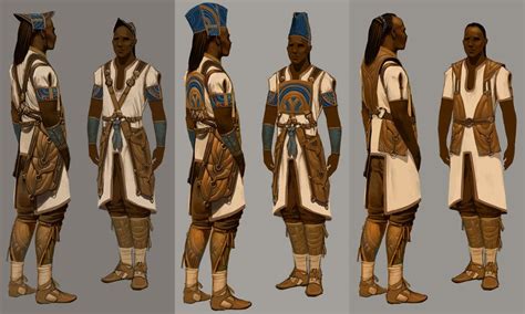 Istani Male Characters And Art Guild Wars Nightfall Egyptian