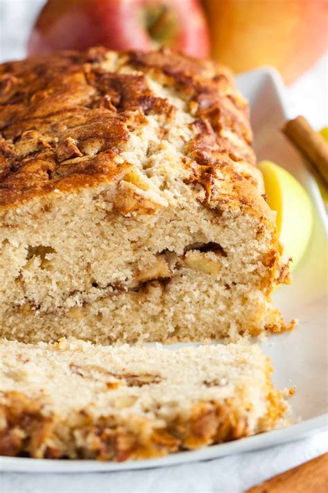 All ingredients you probably have on hand most of the time. healthy apple quick bread