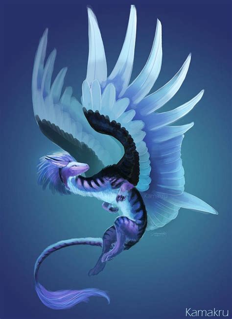 Sketch Stream Painted For Dragons225 By Kamakru Creature Artwork