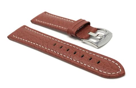 Bandini Watch Band Leather Strap Buffalo Pattern 18mm 30mm Extra
