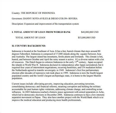 Maybe you would like to learn more about one of these? FREE 11+ Sample Loan Proposals in PDF | MS Word | Pages ...