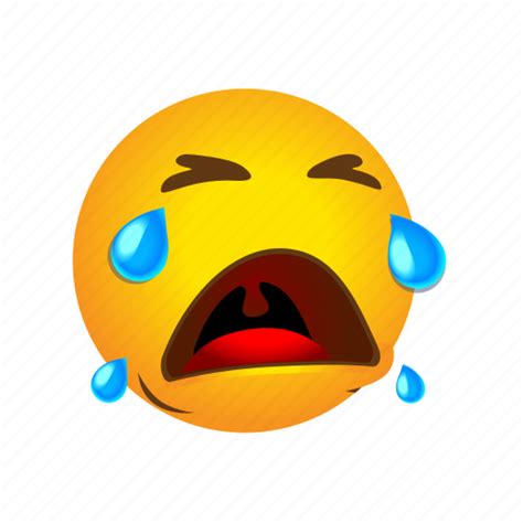 Crying Out Loud Emoji