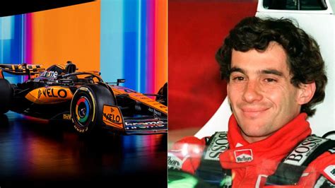 Mclaren Honours The Legacy Of Ayrton Senna On Their 2023 F1 Car The Sportsrush