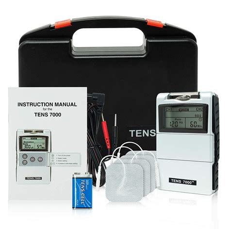 Roscoe Medical Tens 7000 2nd Edition Digital Tens Unit With Accessories