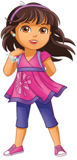 Cartoon Characters Dora And Friends Into The City Png
