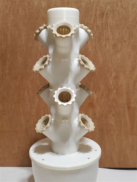 Diy 3d Printed Hydroponic Tower Digital Files Etsy