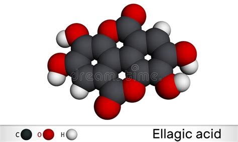 Molecular Model Of Phenol Stock Illustration Illustration Of Chemical