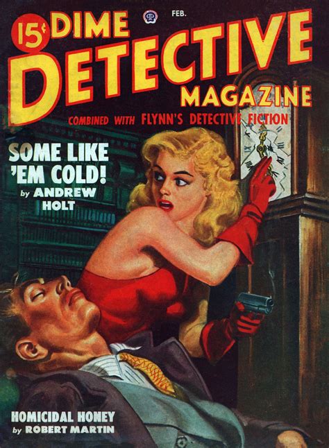 Dime Detective Magazine Google Search Detective Pulp Fiction