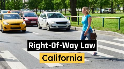 Dmv Practice Questions About Right Of Way Rules In California
