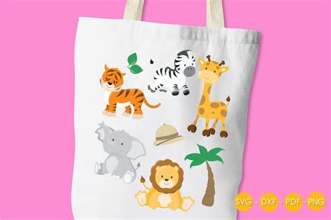 Free safari animals vector download in ai, svg, eps and cdr. Safari animals SVG, PNG, EPS, DXF, cut file By ...