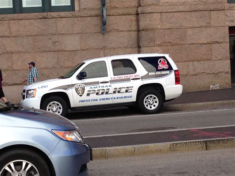 Amtrak Police Department Chevy Tahoe (Boston) | Police cars, Amtrak, Police