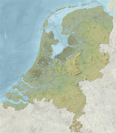 map of the netherlands and other dutch maps
