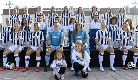 official team photo for the juventus women juventus