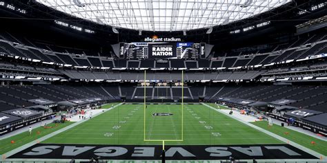 Allegiant Stadium Seating Allegiant Stadium Las Vegas Raiders