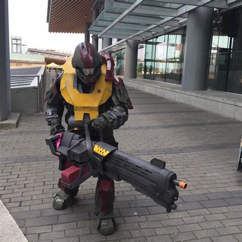Saw This Awesome Halo Cosplay In Vancouver Rgaming