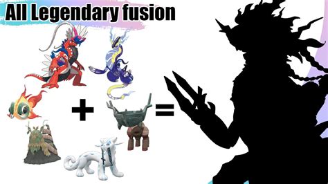 All 88 Legendary And Mythical Pokémon Fusion By Regions From Kanto To