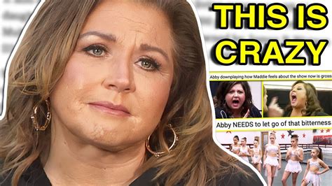 Abby Lee Miller Speaks Out Against Maddie Dance Moms Drama More Youtube