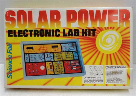 Sold Price Vintage Radio Shack Solar Power Electronic Lab