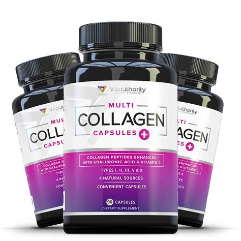 MULTI COLLAGEN CAPSULES | Multi Collagen Pills with Hyaluronic Acid ...