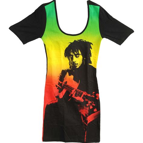 Bob Marley Ombre Work Dress 241103 Rockabilia Merch Store