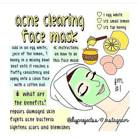 Diy Acne Clearing Face Mask Pictures Photos And Images For Facebook