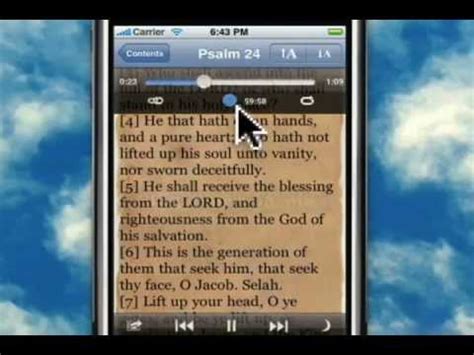 Brought to you by the ministry of faith comes by hearing. AUDIO BIBLE READING APP ALEXANDER SCOURBY BEST IPHONE/IPAD ...