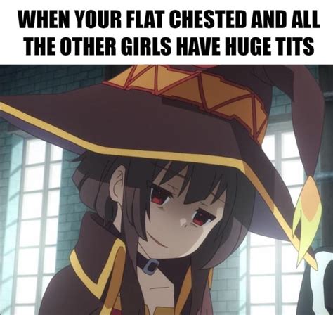 when your flat chested and all the other girls have huge tits al ifunny