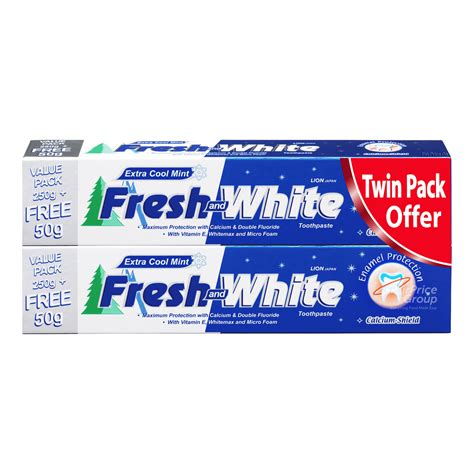 Fresh And White Toothpaste Extra Cool Mint Ntuc Fairprice