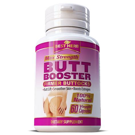 Butt Booster Sexy Booty Pills Firmer Bigger Buttocks Rounder Etsy