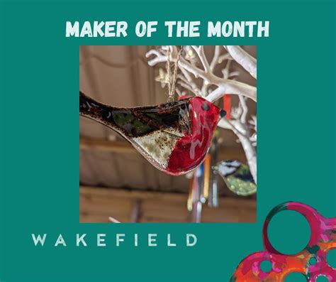 Claire Lake Fused Glass Artist Wakefield Firsts Maker Of The Month