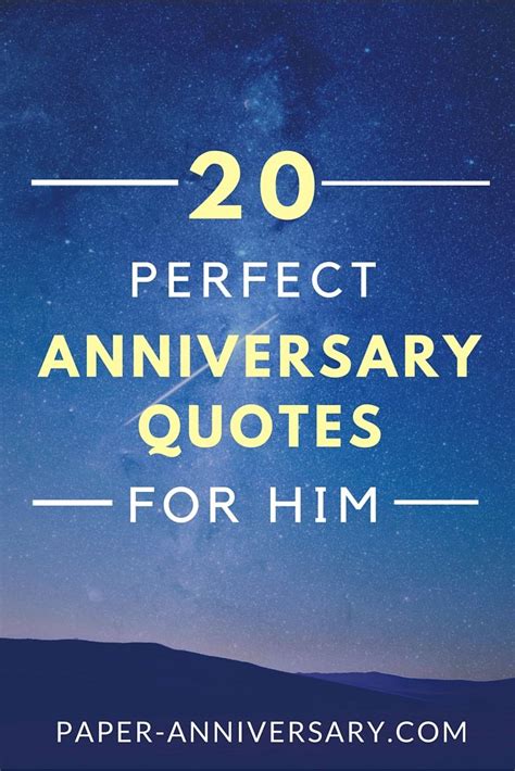 Celebrating an anniversary is such a fun, exciting, and special time! 20 Perfect Anniversary Quotes for Him | Anniversary quotes ...