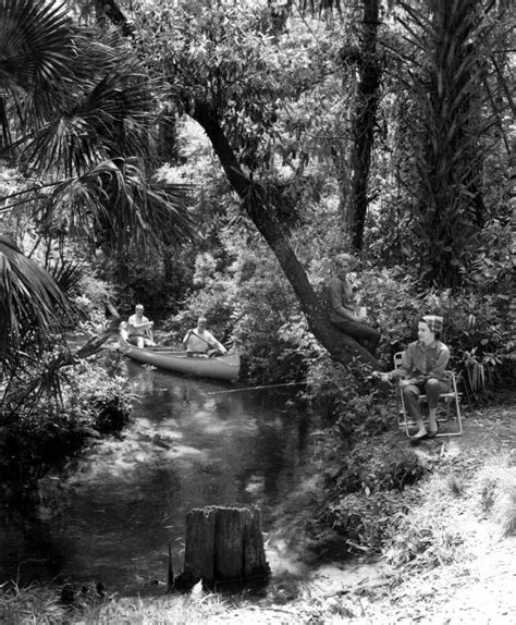 Florida Memory Canoeing And Fishing At Juniper Springs Recreation
