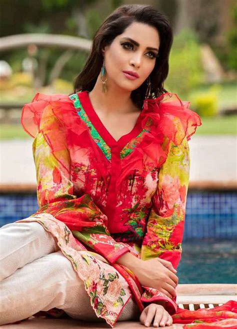 Zara Khan Embroidered Lawn Unstitched 3 Piece Suit Zk18l 7a Spring