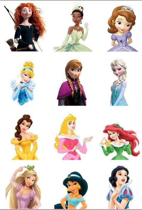 Image Result For Disney Princess Cupcake Toppers Free Printable