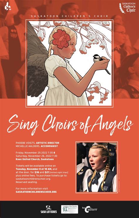 “sing Choir Of Angels” By Saskatoon Childrens Choir Saskatoon