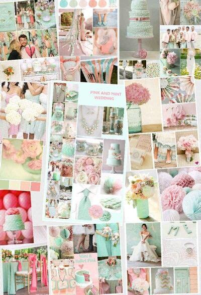 Pink And Mint Pink Wedding Decor