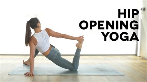 Yoga Exercises For Hips Hip Opening Yoga For Tight Hips Lower Back Pain By Fit Athletics